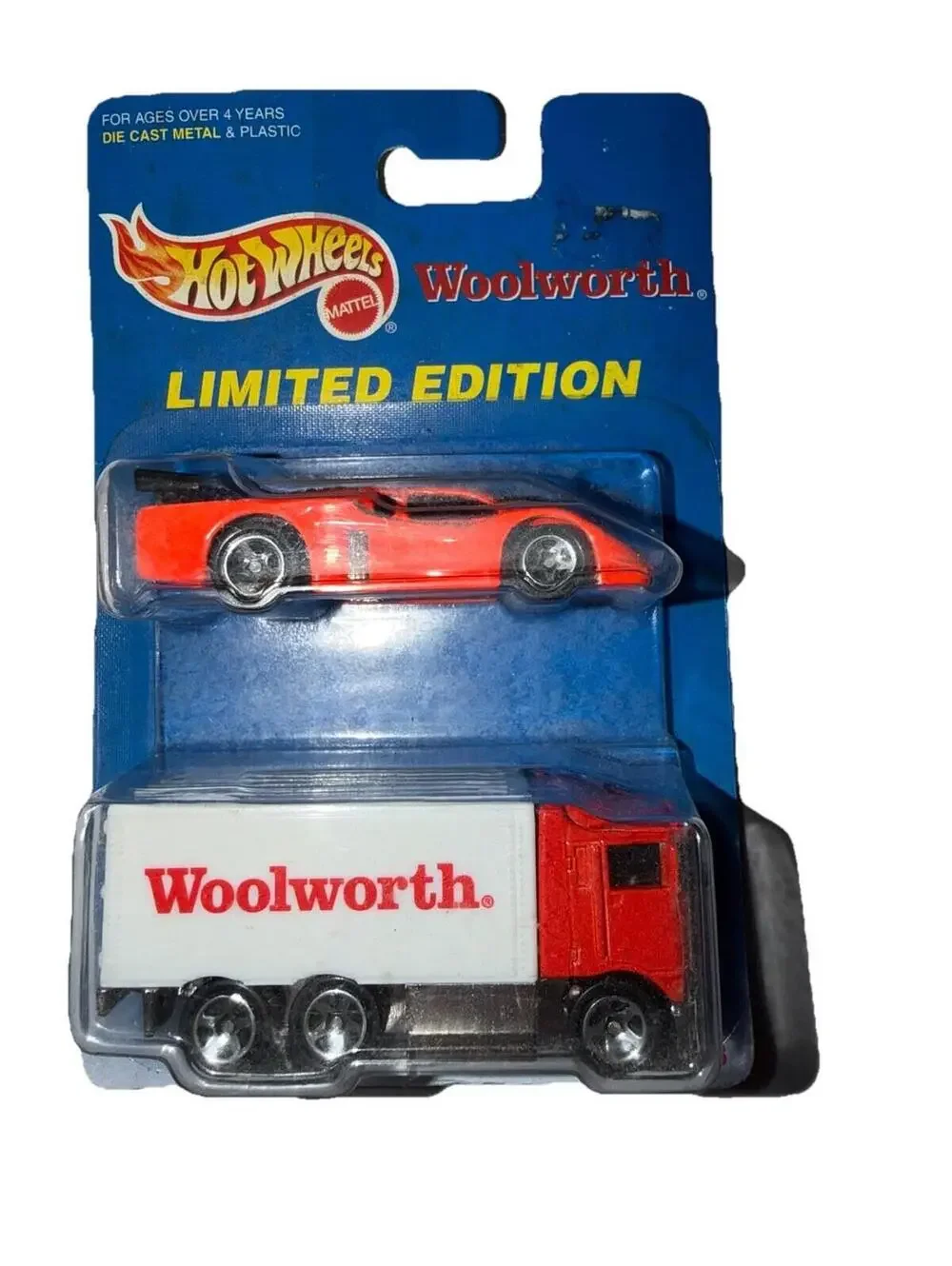 HOT WHEELS - LIMITED EDITION - WOOLWORTH Highway Hauler Combo Collection